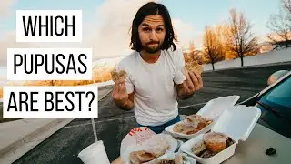Pupusas Food Tour -Utah! We went to 4 different stores & determined which one has the best papusas!