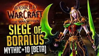 Havoc DH +10 Siege of Boralus Mythic+ | Havoc Demon Hunter The War Within BETA