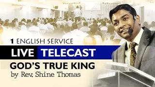 LIVE | Pre-recorded English Service 1 | Online English Church | Sunday Worship Online