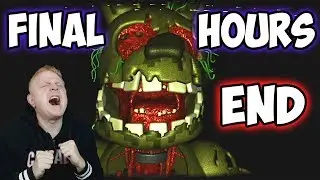 FINAL HOURS ( PART 2 ) ENDING | NIGHTS 3, 4, 5 - SPRINTING SPRINGTRAP'S DEATH SURPRISE