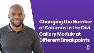 Изменение количества столбцов в модуле Divi Gallery на разных точках останова