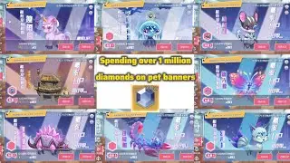 1 Million Diamonds in Pets Banners  | Date A Live Spirit Pledge CN 