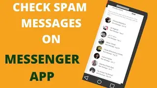 How to check Facebook spam messages.