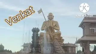 statue of equality water fountain show with music