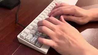 Lubed HHKB but I put sorbothane inside it
