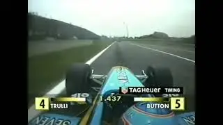F1 &ndash; Jenson Button (Renault V10) Onboard &ndash; Spain 2002