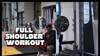 MASSIVE SHOULDER WORKOUT!!!!