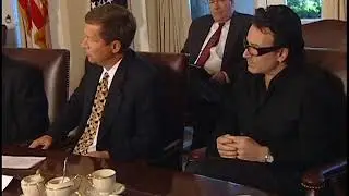 President Clinton at a Meeting Re: HIPC (2000)