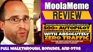 MoolaMeme review - My customer already made money with this (see comments below)