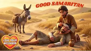 The Good Samaritan | Animated Bible Story for Kids | Learn to Love Others