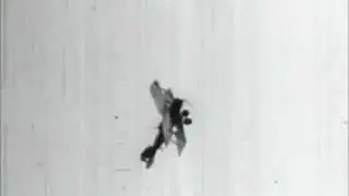 Archival footage about the First Airmail Stamp