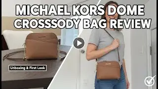 Michael Kors Jet Set Travel Medium Dome Crossbody Bag Review & Styling Guide