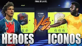 HEROES FIFA 22 VS ICONOS FIFA 22 | Experimentos Fifa 22