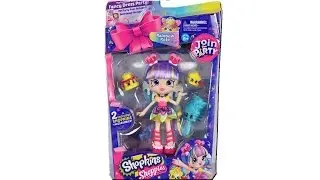 Shopkins Season 7 Join the Party Shoppies Doll Fancy Dress Party Rainbow Kate Unboxing Review