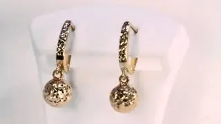 14kt Yellow Gold Earrings