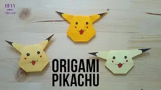 Origami Pikachu Tutorial-Origami Pokemon