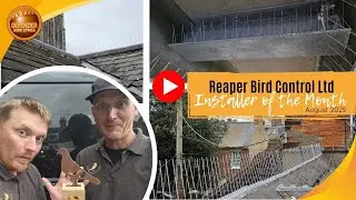 Reaper Bird Control Ltd from Lowestoft | Winners of Defender Bird Spikes Installer of the Month