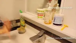 Beautiful single mother so cute! She was washing dishes in the toilet#3