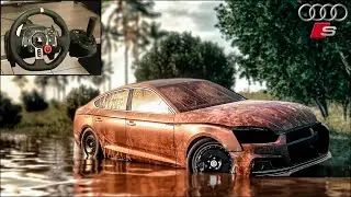 Rebuilding a AUDI S5 SportBack (B9) - NFS HEAT - LOGITECH G29 Gameplay