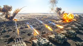 PYRAMID INVASION: 7,500,000 Aliens vs T45 Shotgun & Jedi Knights!