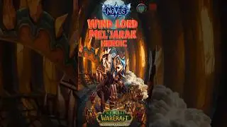 Novus beats Wind Lord Mel'jarak HEROIC - Heart of Fear 25 - Wow MOP classic #wow #wowclassic #shorts