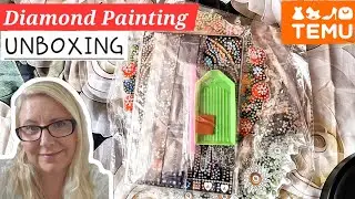 Diamond Painting/Unboxing/Temu 