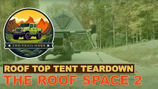 Roof Space 2 Roof Top Tent: First-Time Tearing Down on My Jeep Gladiator (Real-Time Demo)
