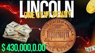 $ 1 Million Lincoln One Cent Penny Coin Sold in Auction 2023 - #coin #penny