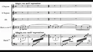 Brahms, Gesänge op. 17 (1860) - no. 1, Es tönt ein voller Harfenklang