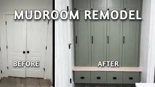 How to Remodel a Mudroom Closet