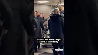 Vinai and Johan Lange arrive at the Vitality  #Spurs #TottenhamHospurt #COYS #THFC #TTID #tottenham