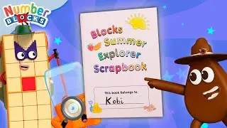 Numberblocks Explorers Scrapbook | Summer Makes | Numberblocks, Alphablocks & Colourblocks