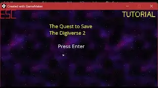 The Quest to Save the Digiverse 2 (Gamemaker Gameplay showcase)