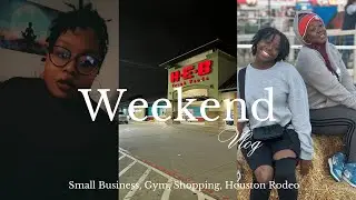VLOG: Weekend in my Life II Small Business II Houston Rodeo