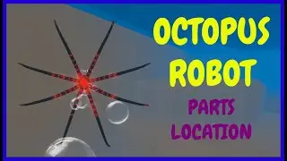 ANIMAL SIMULATOR UNDERWATER OCTOPUS ROBOT Parts Location Roblox