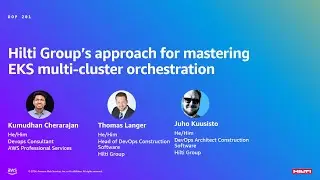 AWS Summit Zurich 2024 - Hilti Group approach for mastering EKS multi-cluster orchestration(DOP201)