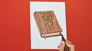 How to draw a Holy Bible
