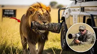 &ldquo;Lion Returns $15,000 Camera Lens to Shocked Photographer &ndash; True Story!&rdquo;