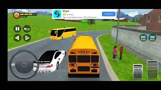 School Bus Simulator Driving Game School Duty Mode Level 17 #schoolbussimulator #schoolduty #level17