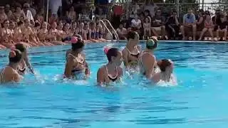 Esibizione nuoto sincronizzato 16 - 10 Anni di Matrix