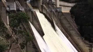 Warragamba Dam Spilling - 3/3/2013