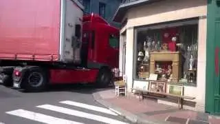 un routier francais dans honfleur