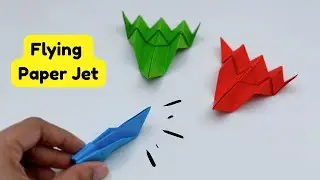 How To Make Paper Flying Rocket For Kids / Rocket Ship Craft Ideas / Paper Craft Easy / KIDS crafts