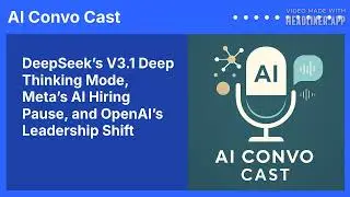 DeepSeek&rsquo;s V3.1 Deep Thinking Mode, Meta&rsquo;s AI Hiring Pause, and OpenAI&rsquo;s Leadership Shift | AI...