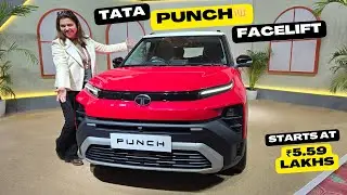 Tata Punch Facelift launched @ ₹5.59 Lakhs 