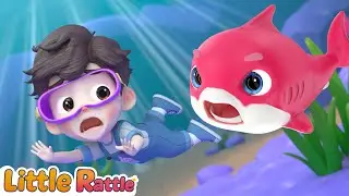 Baby Shark Song | Nursery Rhymes for Kids, Babies & Toddlers | Little Rattle