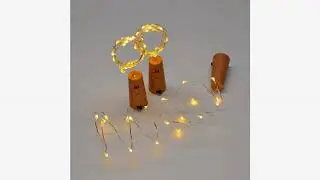 Must See Review 2017! Wine Bottles String Lights, GardenDecor 6 Packs Micro Artificial Cork Coppe..