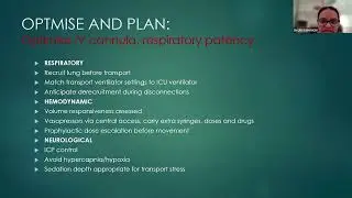STEP N SESSION : Intra Hospital transport of Critically ill Patient
