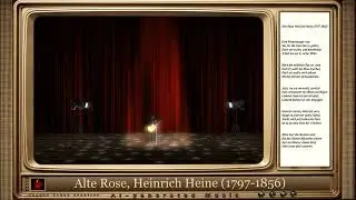 Alte Rose, Heinrich Heine (1797-1856) - CCLoon Sound Creation  [KI-Musik] [AI generated Music]