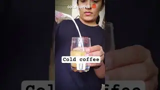 Rs 10 me cold coffee 😍perfect summer drink #ytshorts #food #coldcoffee #recipes